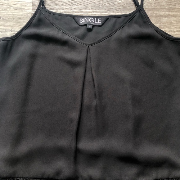 EUC Single Los Angeles Lace Bottom Cami - Picture 3 of 8